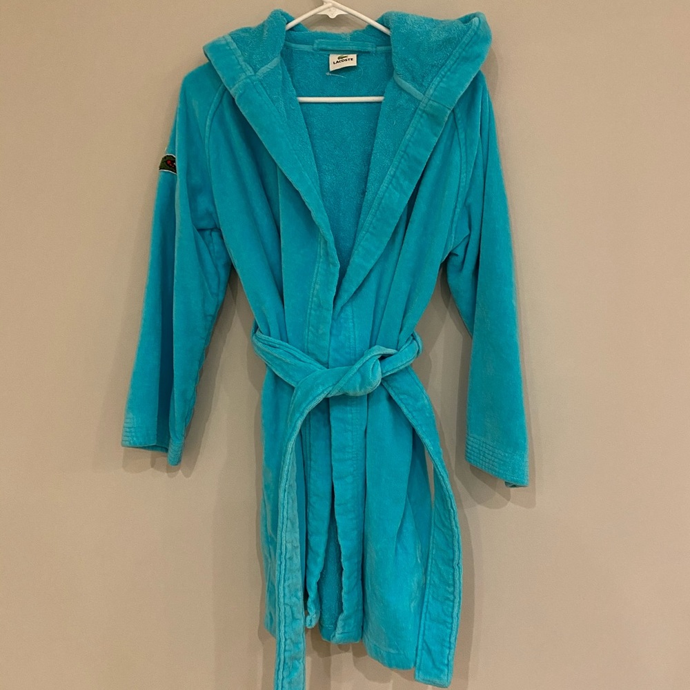 Lacoste Cotton Bath Robe